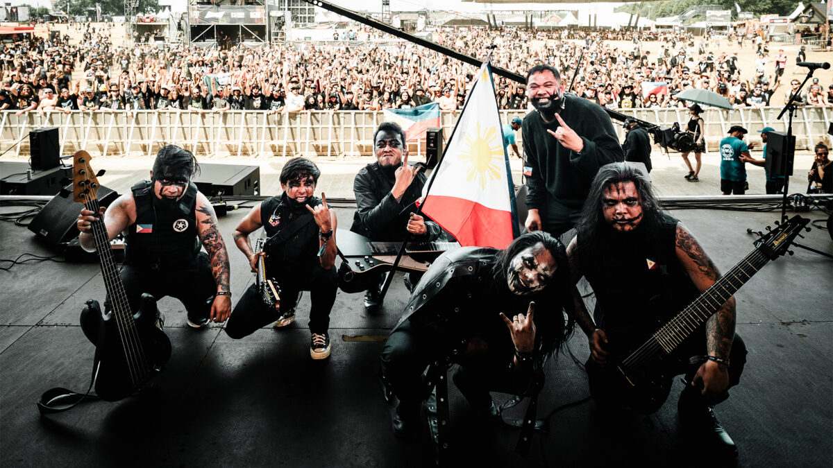 Sentient Void on stage at Wacken Open Air