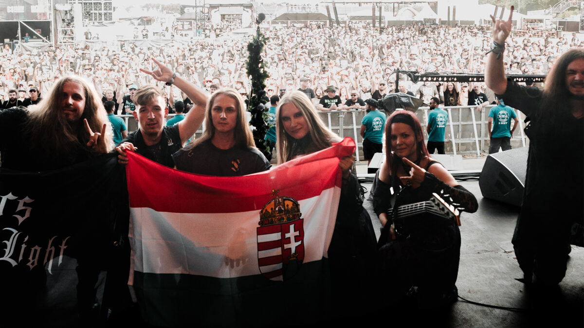 Seers of Light on stage at Wacken Open Air
